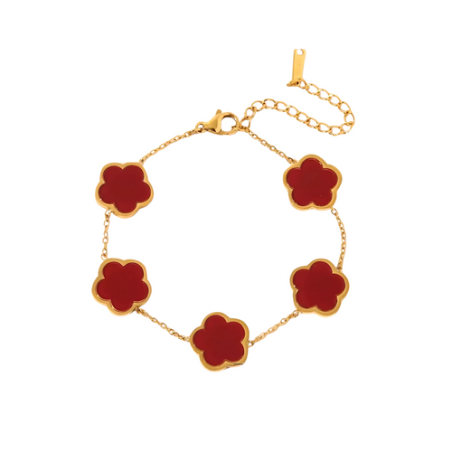 THE TURA ARMBAND|Farbe:Rot